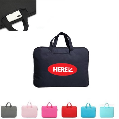 Custom Laptop Sleeve With Hidden Handles