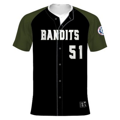 Holloway Babe Ruth FreeStyle Sublimated V-Neck Baseball Jersey