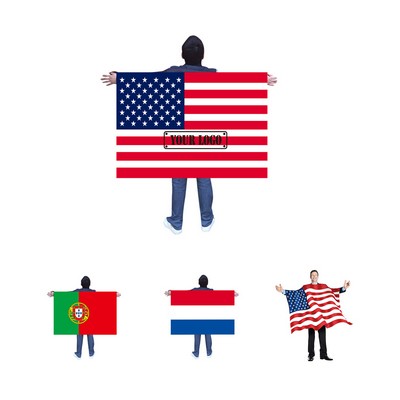 American Flag Cloak Cape