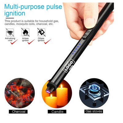 Tube Pulse Candle Igniter Type-C Fast Charging Kitchen USB Electronic Ignition