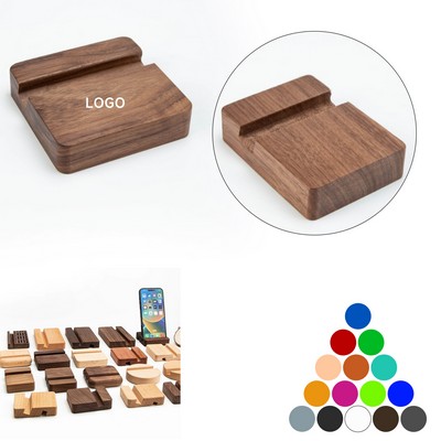 Wood Phone Desk Holder