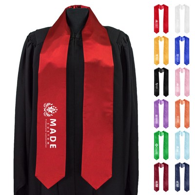Unisex Graduation Honor Sash