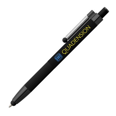 Karachi Recycled Aluminum Fidget Pen (Full Color Imprint)