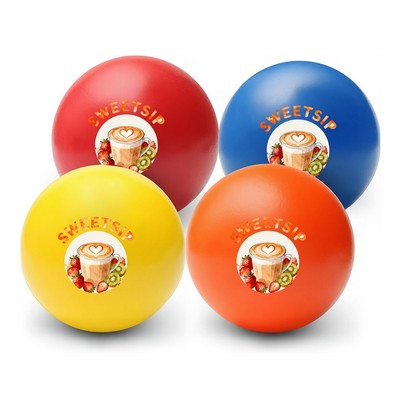 Personalized Round Stress Reliever Balls