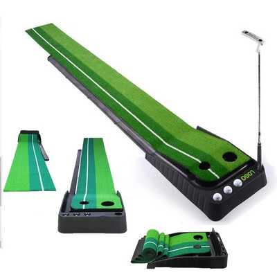 98" Golf Putting Green Mat Set
