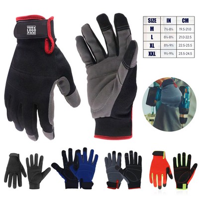 Touchscreen Compatible Polytechnic Work Gloves