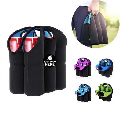Neoprene 6-Bottle Insulated Cooler Tote