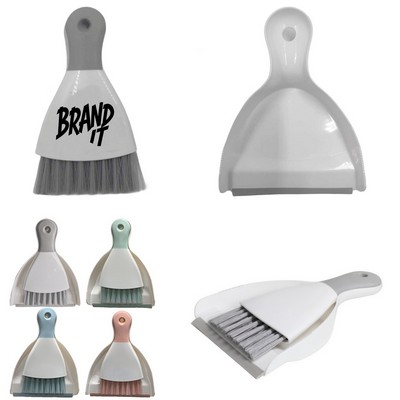 Small Cleaning Broom And Dustpan Set