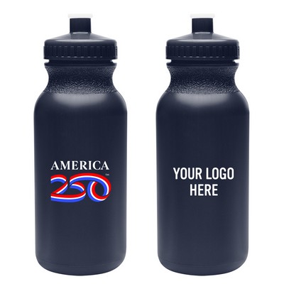 America250™ 20 Oz. Full Color Thrive Bike Bottle Colors