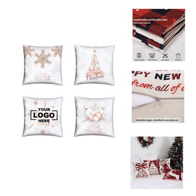 Personalized Custom Holiday Pillow Case for Gifts