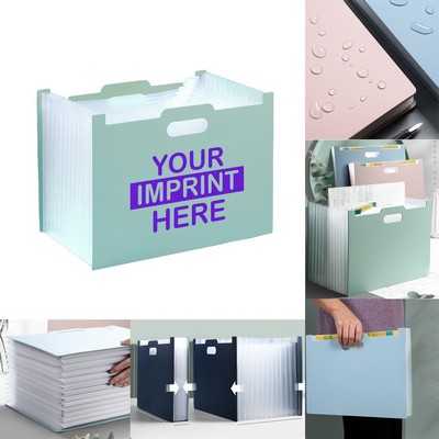 A4 Expandable File Folder Accordion Document Organizer