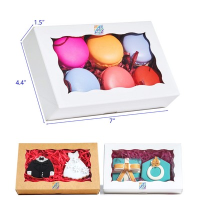 Diy Assembly Cookie Box With Clear Window