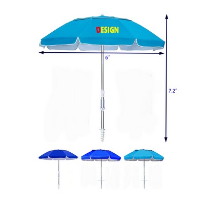 Twice Folded Portable Beach Umbrella