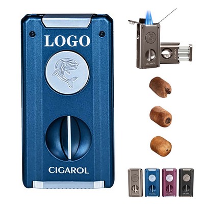 3-Flame V Cutter Torch Cigar Lighter