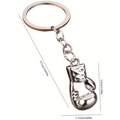 Single Boxing Glove Keychain