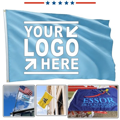 Custom Printed Large Polyester Flag