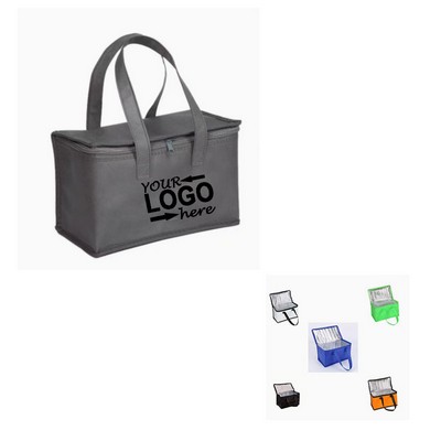 Insulated Cooler Bag Foldable Portable Lunch Tote