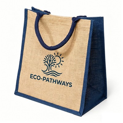 Customizable Jute Tote Bag