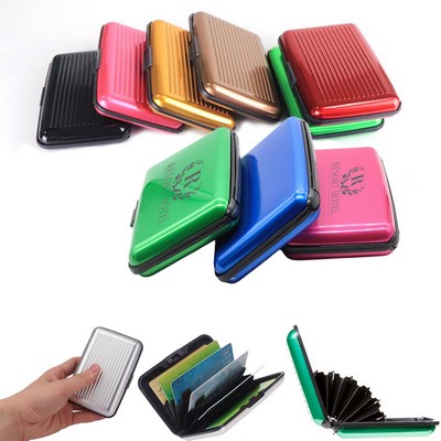 Aluminum Alloy Card Holder with RFID Protection