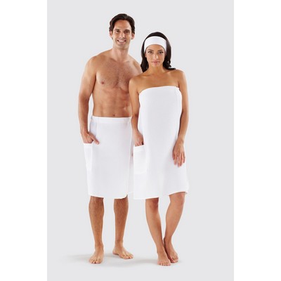 Men's Velour Spa Wrap