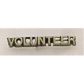 Volunteer Marken Design Cast Lapel Pin (Up to 1")