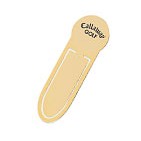 Oblong Metal Bookmark