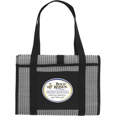 Direct Import Deluxe Double Size Fold-up Beach and Picnic Mat