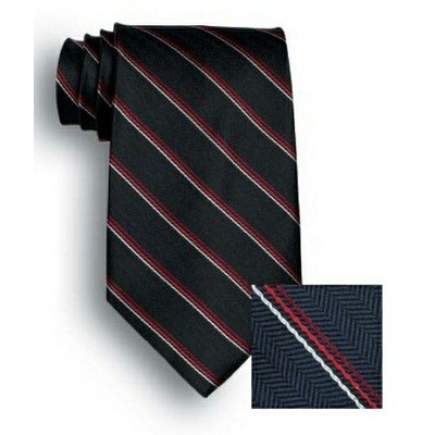 Overland Signature Stripe Polyester Tie