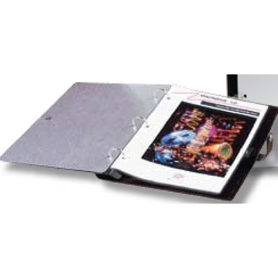 Aluminum & Polypropylene 3 Ring Binder w/ Snap Closure (1" Capacity)