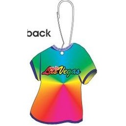 Las Vegas w/ Dice T-Shirt Zipper Pull