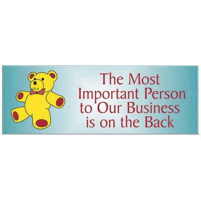 Teddy Bear Panoramic Photo Hand Mirror (1 5/8"x4 5/8")