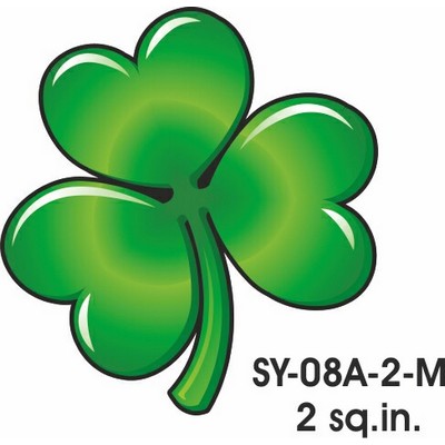 Shamrock Magnet w/ Full Magnetic Back (2 Square Inch)