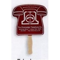 Telephone Hand Fan w/Wooden Handle