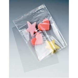 1.5 Mil Crystal Clear Polypropylene Bag w/Side Weld (5"x7")