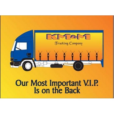 Commercial Truck Rectangle Photo Hand Mirror (2½"x3½")