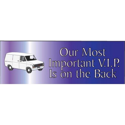 White Panel Van Panoramic Photo Hand Mirror (1 5/8"x4 5/8")