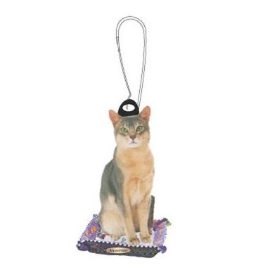 Abyssinian Cat Zipper Pull