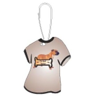 Pit Bull Terrier Dog T-Shirt Zipper Pull