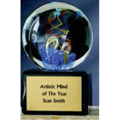 3" Deep Sea Bonanza Glass Award
