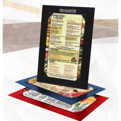 Taylor Menu Board w/ Picture Corners & 1 1/2" Border (8 1/2"x11" Insert)