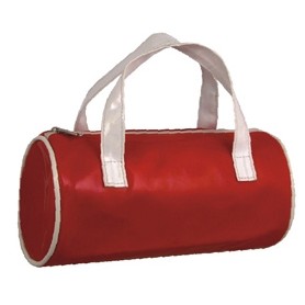 Barrel Bag w/ Contrast Handle