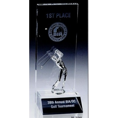 Large Thriving Golfer Award (3-1/8"x2-7/8"x6-5/8")