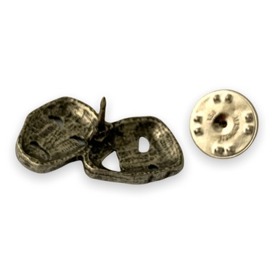 Theater (Comedy / Tragedy) Masks Lapel Pin