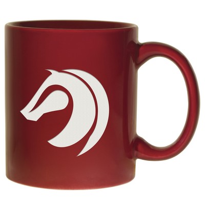 Maroon Skyline Landmark Mug (11 Oz.)