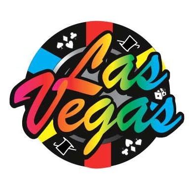 Las Vegas Poker Chip Maxi Magnet (3 Square Inch)