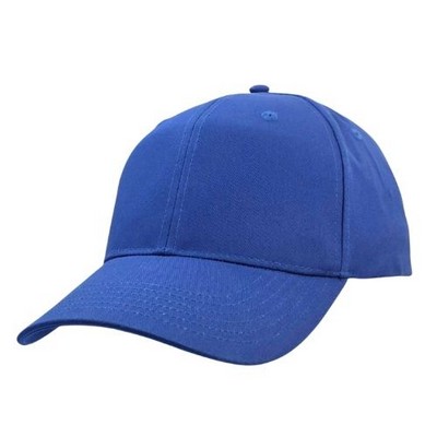Big Size Royal Blue Structured Adjustable Cap 2XL - 4XL