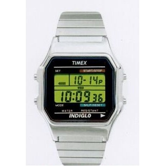 Timex® Silver Core Digital Watch