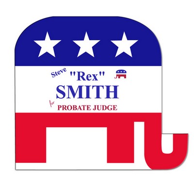 Elephant Hand Fan Without Stick