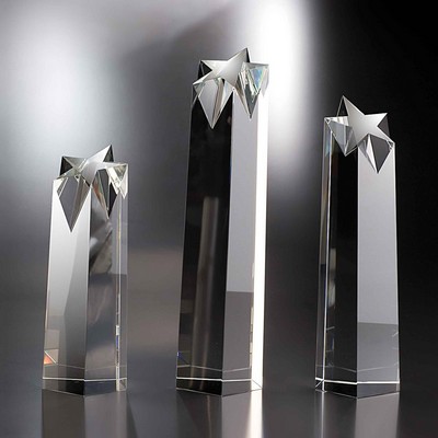 14" Rock Star Crystal Star Award