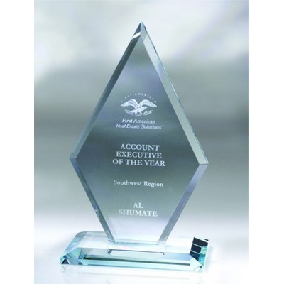 Arrowhead Starfire Glass Award (4"x 7")